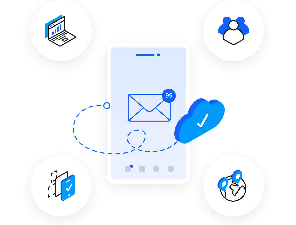Professional Email - Work anywhere